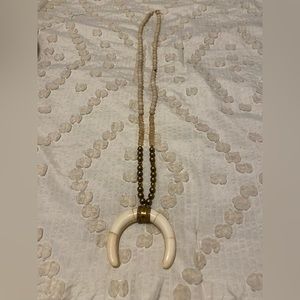 Betsy Pittard Designs - Ox Horn Long Bone Necklace